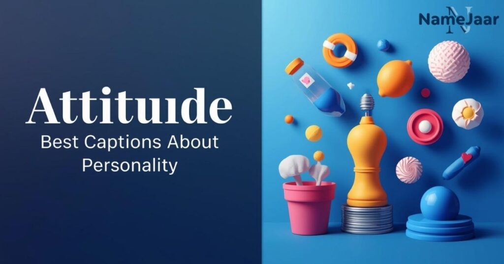 😎 Attitude Best Captions About Personality