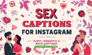 480+ Sex Captions for Instagram, Romantic,Flirty & Bold Captions