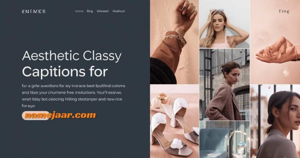 Aesthetic Classy Captions for Instagram for Girl