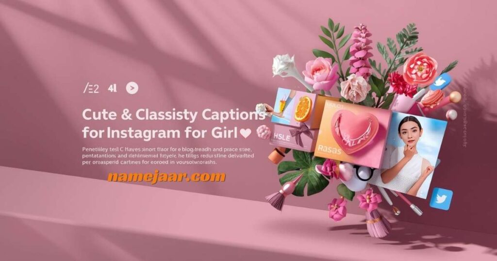 Cute & Classy Captions for Instagram for Girl💖