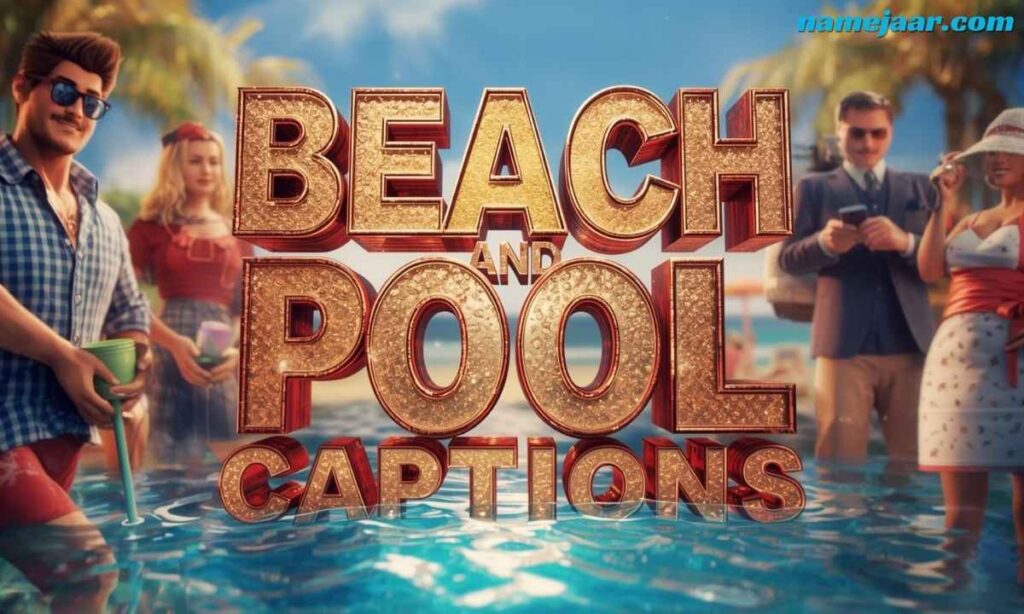 Nude Beach And Pool Captions 