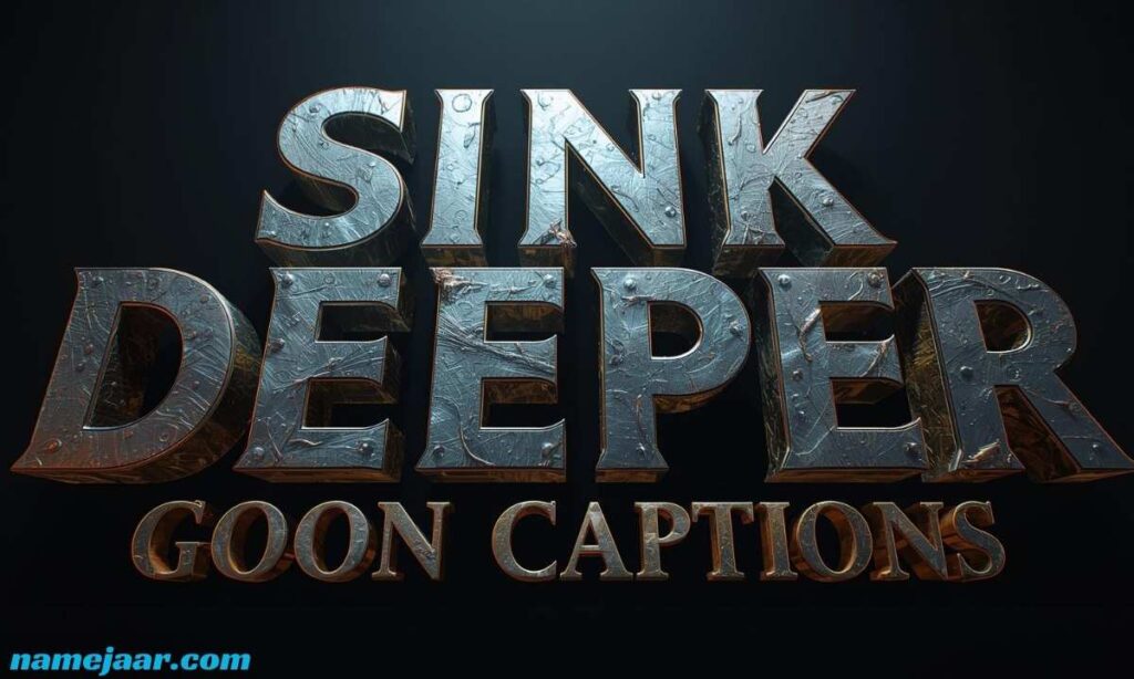 Sink Deeper Goon Captions 