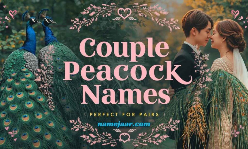 Couple Peacock Names (Perfect for Pairs)