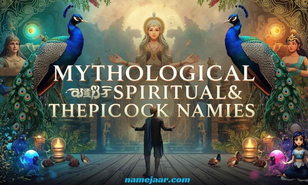 Mythological & Spiritual Peacock Names