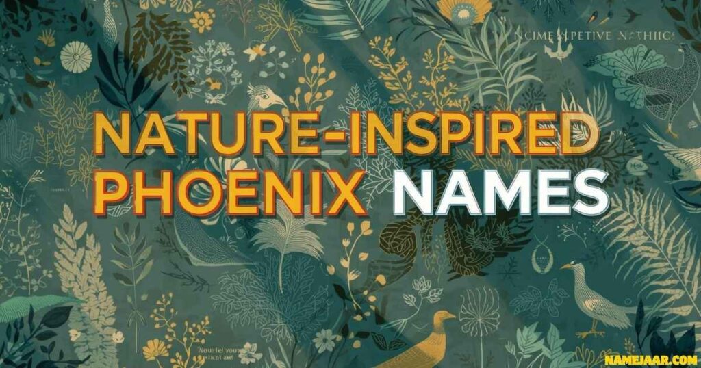 Nature-Inspired Phoenix Names