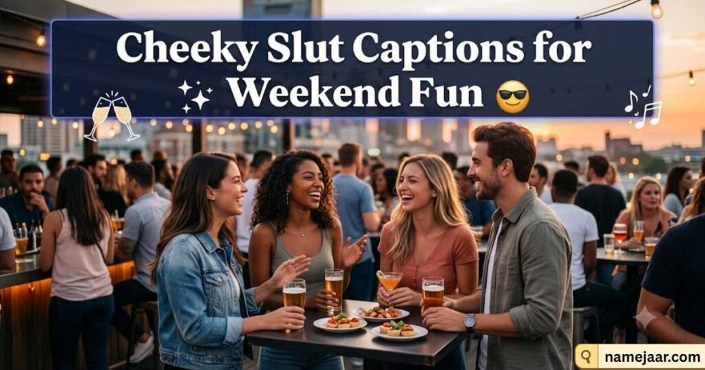 Cheeky Slut Captions for Weekend Fun