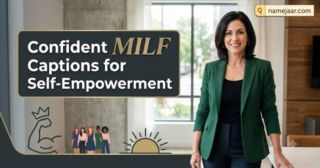 Confident MILF Captions for Self-Empowerment