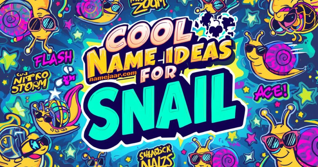 Cool Name Ideas for Snail