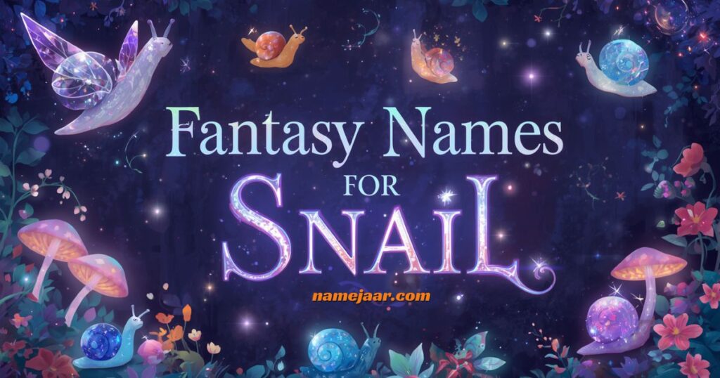 Fantasy Names for Snail