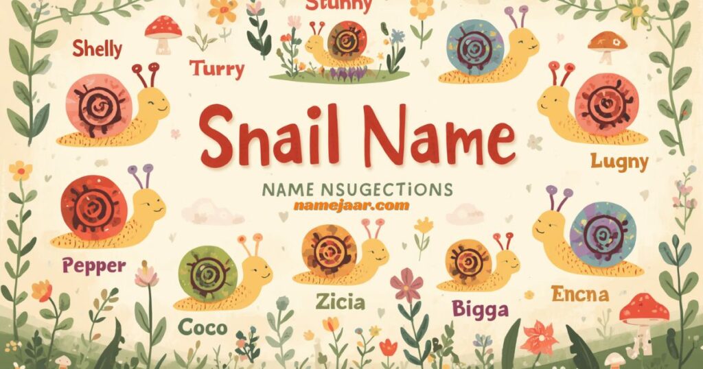 Snail Name Puns